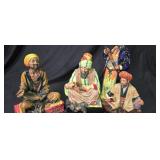 Four Royal Doulton Figures