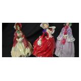 Three Royal Doulton Figurines