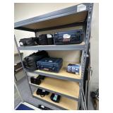 5 Tiered Metal Utility Rack (contents not