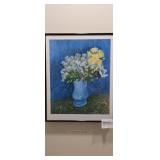 'Flowers in Blue Vase' Van Gogh Sterograph
