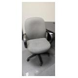 Rolling Office Chairs w/Plastic Carpet Protector