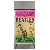 Beatles on Ed Sullivan Show Poster Reprint
