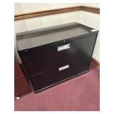 HON Two Drawer Lateral Filing Cabinet