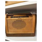 Vintage Philco 409 Rolltop Suitcase Radio