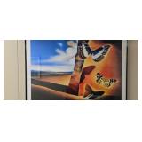 'Landscape with Butterflys' Salvador Dali Print