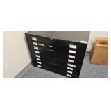 8 drawer poster board / mat board cabinet