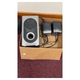 3 Piece Set  Altec Lansing Speakers & Boombox