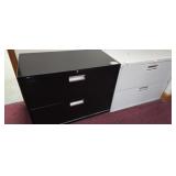 Pair of HON 2 Drawer Lateral Filing Cabinets