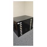 8 drawer poster board / mat board cabinet