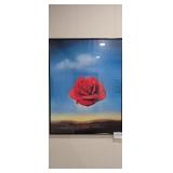 'The Meditative Rose' Salvador Dali Print