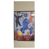 'Cows Over Vitebsk' Marc Chagall Sterograph