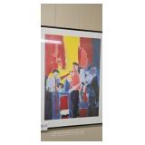 'Les Musiciens' by Nicolas de Stael Sterograph