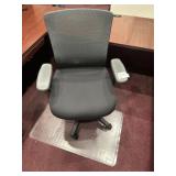 Black Rolling Office Chair