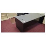 HON 5 Drawer Office Desk with Left Return