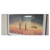 'Two Harloquins' Salvador Dali Sterograph