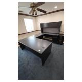 HON U-Shaped Desk with Right Hand Return