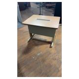 CLASSROOM DESK WITH A LOWER SHELF SET OF TWO