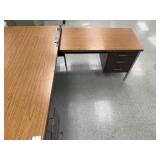 TEACHERS 'L' SHAPE DESK (3 PCS)