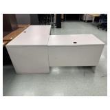 TEACHERS 'L' SHAPE DESK (2 PCS)