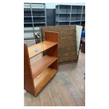 MAGAZINE RACK AND MOBILE BOOKSHELF