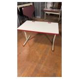 ADJUSTABLE COMPUTER LAB DESK (2)