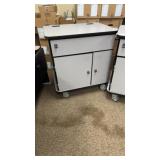 2 MOBILE WORK STATION WITH STORAGE