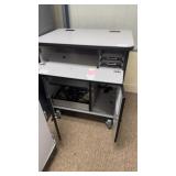 3 MOBILE WORK STATION WITH STORAGE