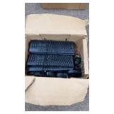 BOX OF WIRED KEYBOARDS AND MICE