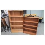 Pair of Wooden Bookcases