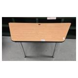 FIX LEGGED TRAPEZOID TABLE (2 UNITS)