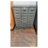 METAL STORAGE WITH 27 DRAWERS