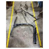 Reese Outfitter Bike Rack Hitch with Trailer Dolly