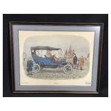 Four-Piece Collection of C. Don Ensor Artwork