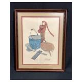 Four Framed Prints and Artwork