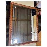Rectangular Wooden Framed Mirror, 44ï¿½ x 35ï¿½