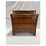 Wooden Chest of Drawers with Five Drawers