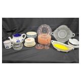 Ceramic, Glassware, and Decorative Items