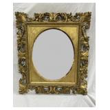 Ornate Gilt Frame For Oval Portrait, 29' x 33'