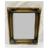 Two Gold-Toned Rectangular Frames