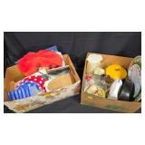 Two Boxes of Assorted Household Items and Decor