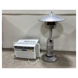 Window AC Unit & Blue Rhino Propane Heater