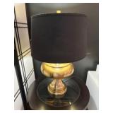Pair ï¿½ Brass Lamps With Shades