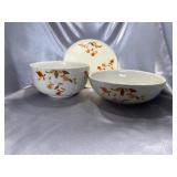 Three Superior Hall Quality Dinnerware Pieces