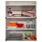 Kitchen Storage Containers & Utensils Lot