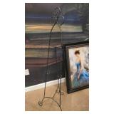 Metal Wire Display Easel, 55 Inches Tall