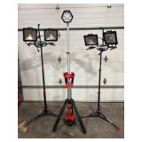 Husky and Milwaukee Light Stands