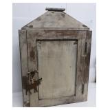Nice wood painted spice cabinet