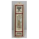 Diamond laundry advertising thermometer