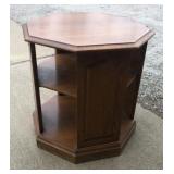 End table octagon shape