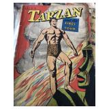 Tarzan 1947 rare comic book Tarzan in the fires